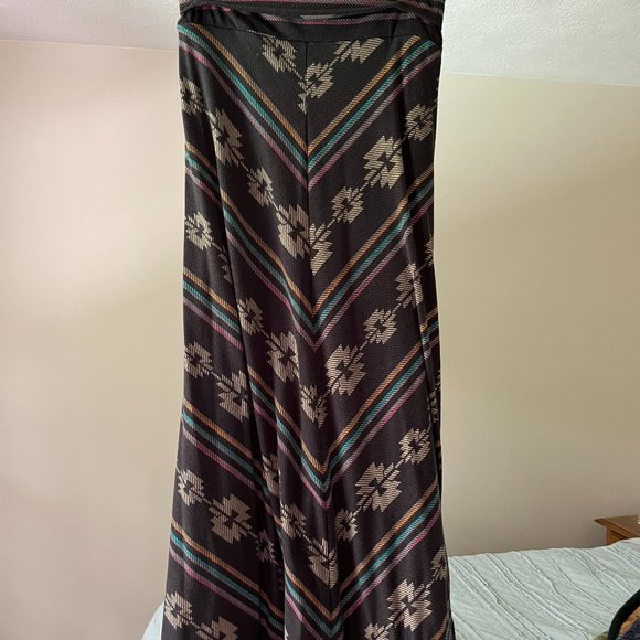 Boho Fold Over Maxi Skirt - Good used condition - Picture 1 of 2